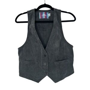 Urban Outfitters Corduroy Vest Top Grey
